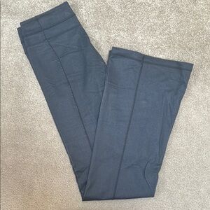 Lululemon Gray Wide-Leg Flare Pants, 6